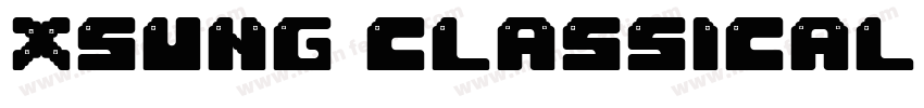 XSung Classical Regu字体转换